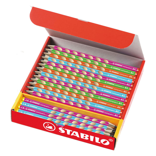 Zestaw ołówków grafitowych Stabilo Easygraph s - 48 szt.