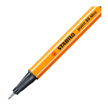 Stabilo point 88 mini - cienkopis premium - zwierzęce klimaty - etui z 8 kolorami + naklejka