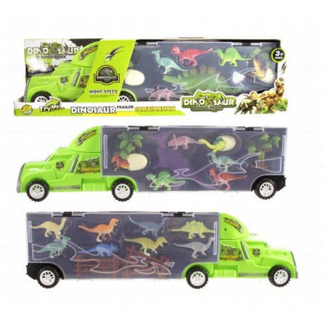 Ciężarówka dinozaurów Jonotoys 24 sztuki, długość 47 cm