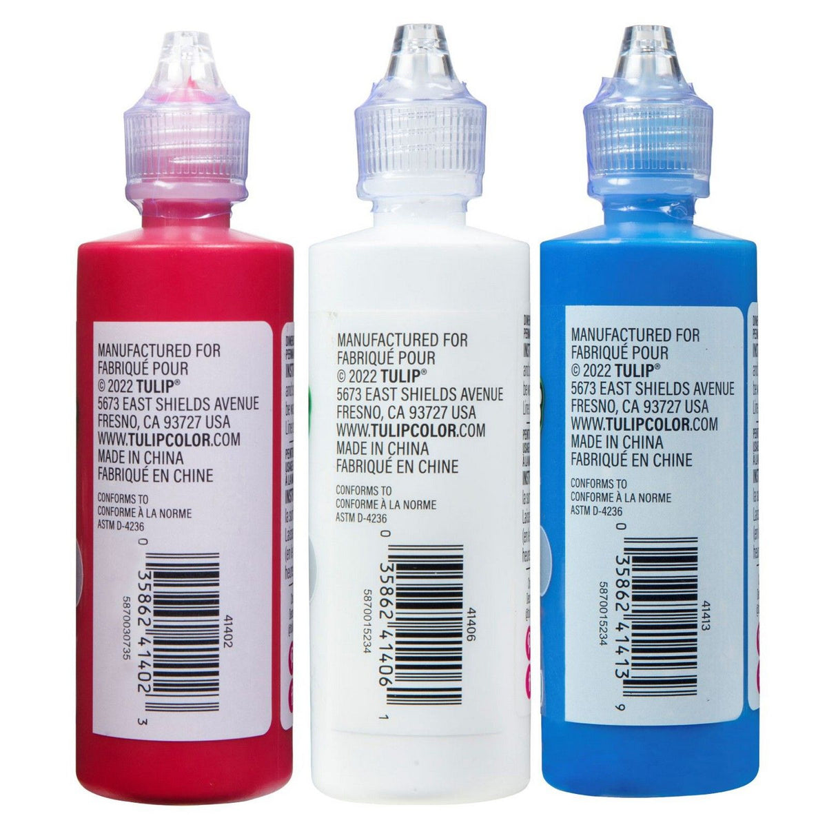 Tulipan • zestaw farb wymiarowych multi usa 118ml