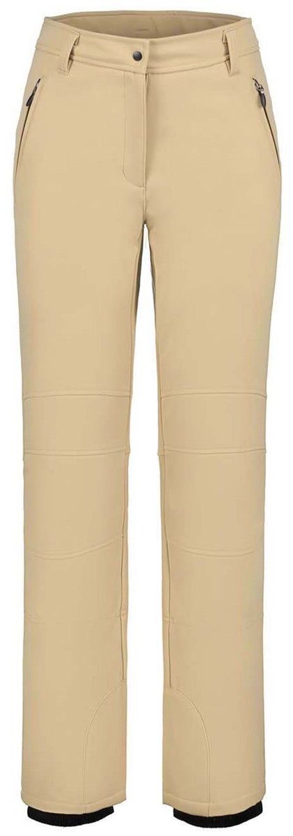 Damskie spodnie narciarskie softshell Icepeak Entiat - cement - 40