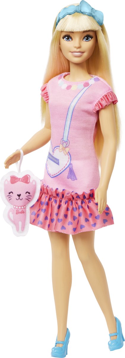 Barbie moja pierwsza - lalka - kot-zwierzak