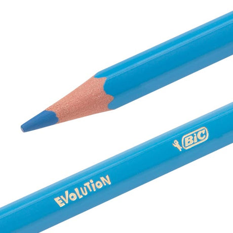 Kredki Bic Ecolutions Evolution, żywica syntetyczna pochodząca z recyklingu, 12 sztuk