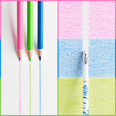 Bic kids illusion - kredki - dla dzieci i dorosłych - różne kolory - ołówek - 24 sztuki