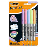 BIC Intensywność odczuwalna -Tip Pistorki stały pastel, 5.