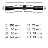 Luneta celownicza Vortex Diamondback 4-12x40, siatka celownicza bdc (moa)