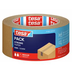 Papier Ecotape tesapack 50mx50mm brązowy odporny na rozdarcie
