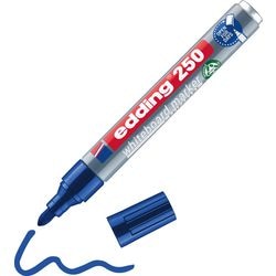 Marker do tablic suchościeralnych edding e-250 niebieski 1,5 - 3 mm