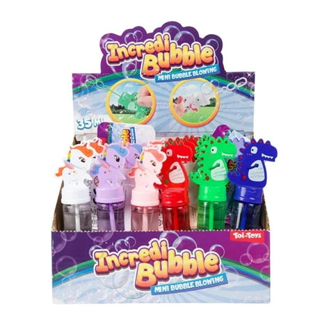 Toi-zabawki zabawki incredibubble różdżka do baniek mydlanych 14 cm 6 różnych kolorów