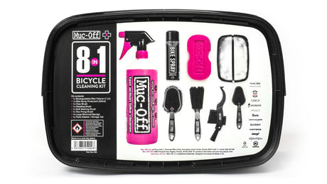Muc-off Zestaw do czyszczenia rowerów 8 w jednym
