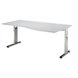 Młotek biurkowy Bacha os18 5 szary 1800 mm x 1000 mm x 850 mm