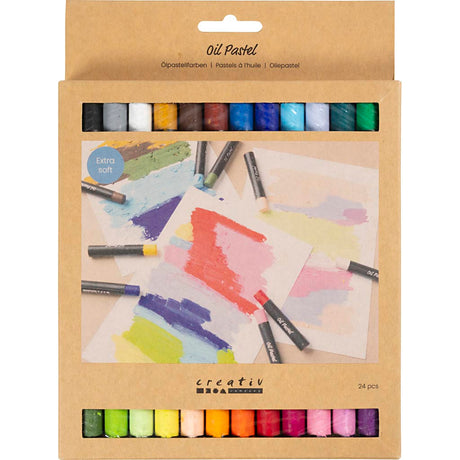 Firma Creativ https: www.cchobby.nl pastele olejne-l-7-cm-grubość-11-mm-pastelcolors-24-piece-1-box
