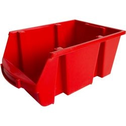 Kosz do przechowywania viso spacy4r 10l 21,5 x 33,5 x 15 cm czerwony