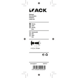 Mack 1019717 - nit mosiężny 6 szt. 4,2 x 10 mm | 10 sztuk