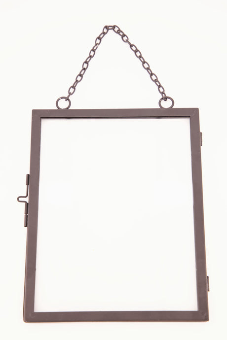 Kolekcje naturalne grobla kolekcje naturalne ramka na zdjęcia metalowa 20,5x27x1,8cm