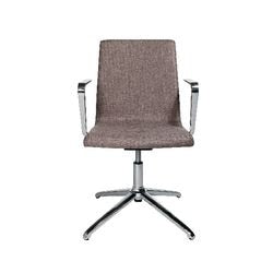 Krzesło konferencyjne Topstar Sitness Cube metalowe brązowe