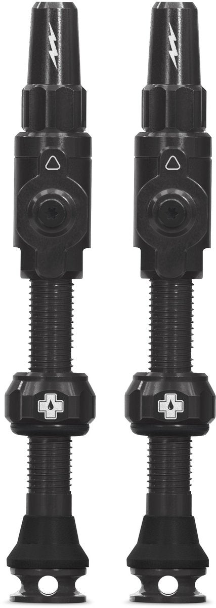 Zawór bezdętkowy Muc-off big bore lite duży czarny francuski zawór presta 45mm