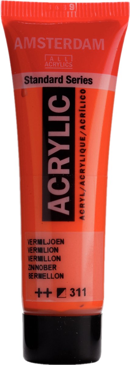 Farba Royal Talents - akrylowa - 311 - cynobrowa - amsterdam - 20ml
