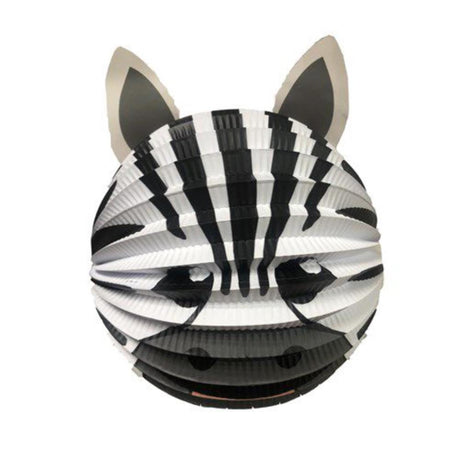 Lampa kulowa Haza zebra ø20cm papierowa