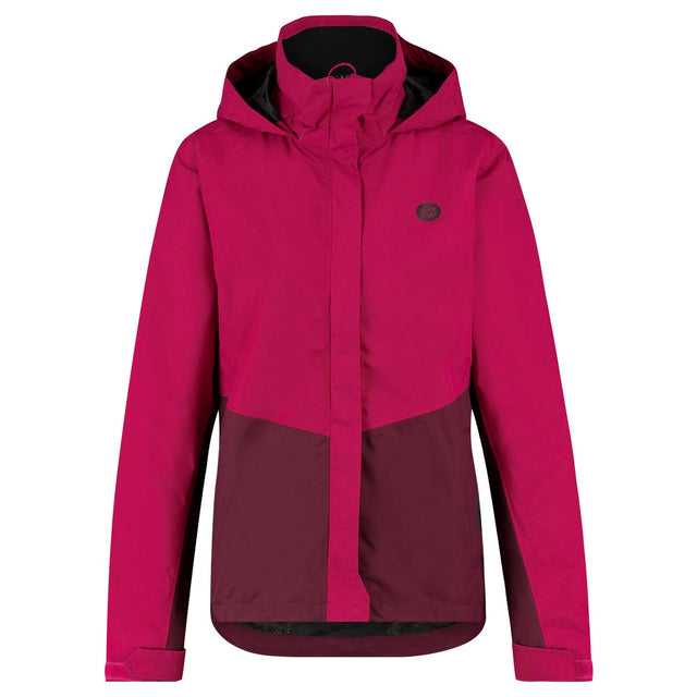 Section regenjas essential dames roze