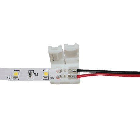Złączka Cingoli do taśmy LED 8mm, z okablowaniem z kablem 15cm - bez opakowania sprzedażowego