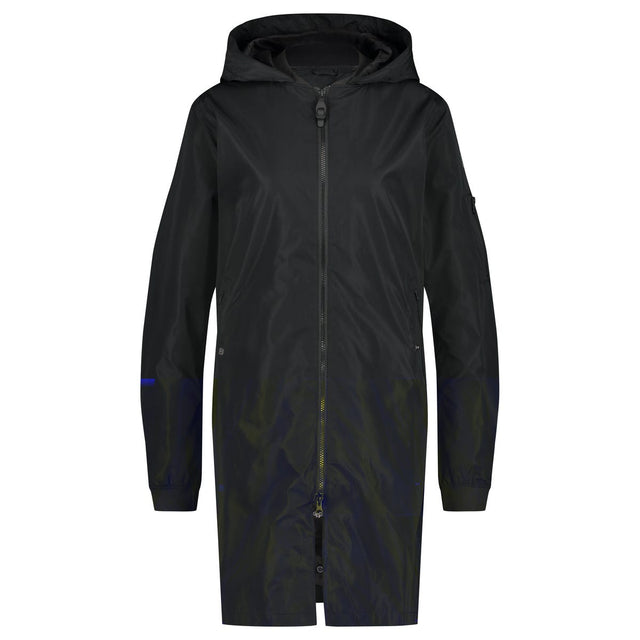 Puch lang bomber regenjas dames zwart
