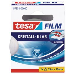 Taśma tesafilm krystalicznie przezroczysta 19 mm x 33 m