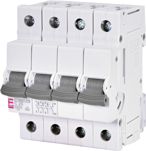 Instalacja Eti automatyczna c32 10ka 3p+n