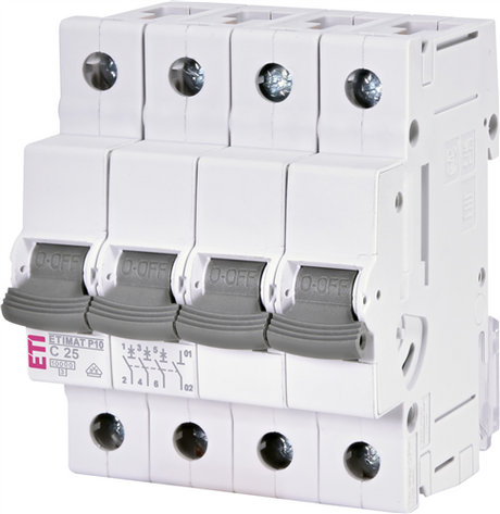 Instalacja Eti automatyczna c32 10ka 3p+n