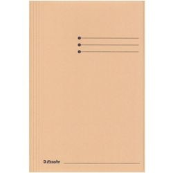 Teczki Esselte 3-klapowe folio 240x318mm beżowe