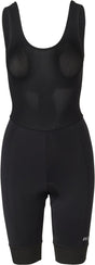 Agu essential - fietsbroek - wielrenbroek - dames - zwart - l - core pad zeem - mesh bretels - elastische manchetten - reflecterende details