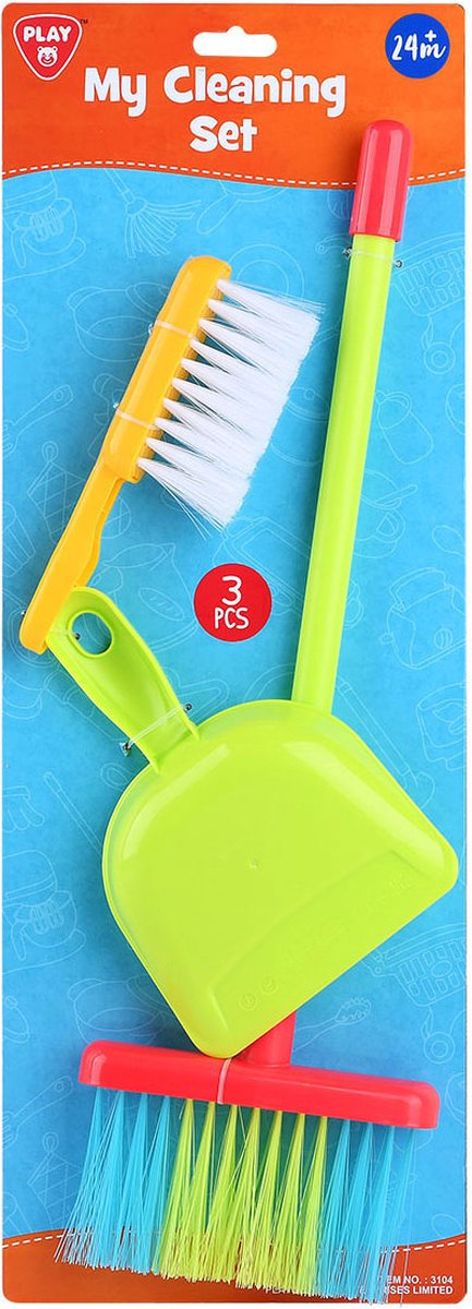 Zestaw do czyszczenia miotły Playgo - 3 sztuki.