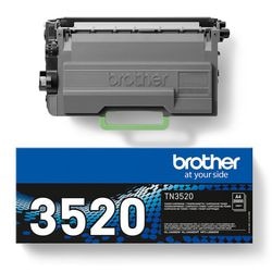 Toner Brother TN3520 oryginalny czarny