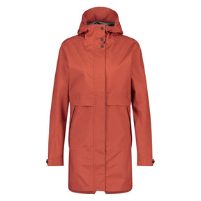 Puch parka regenjas dames cinnabar
