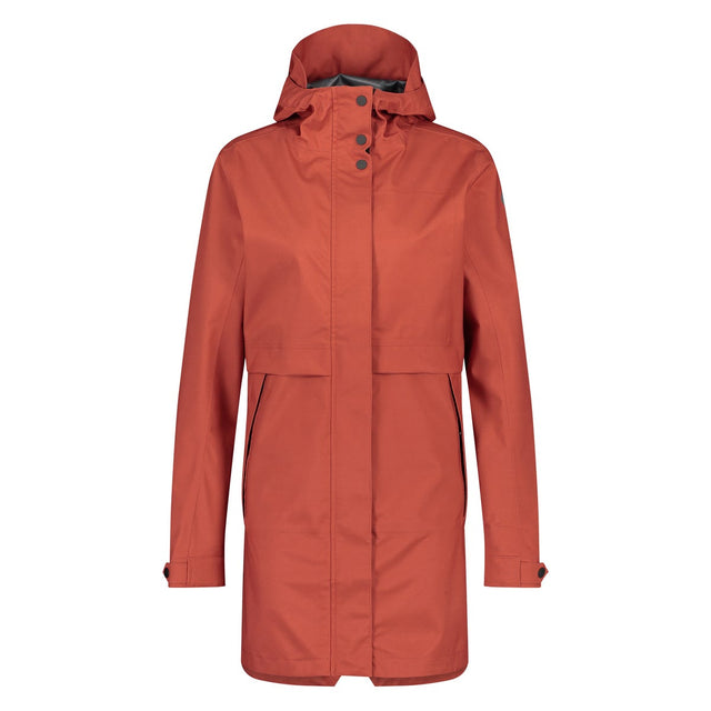 Puch parka regenjas dames cinnabar