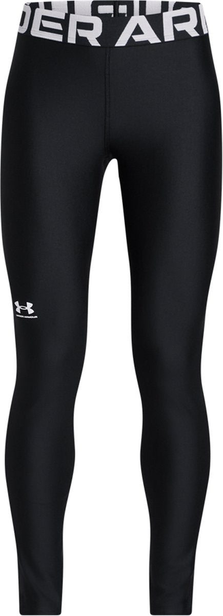 Legginsy sportowe Under Armour hg unisex - czarno - białe
