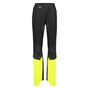 Tech regenbroek commuter dames hi-vis reflectie hi vis zwart