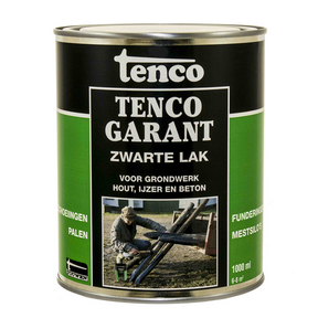 Tenco 1034384 - gwarancja czarna farba 1l | 3 sztuki