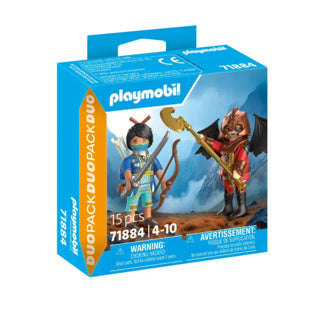Playmobil 71884 powieśćwięcej kontra pojedynek Burnham