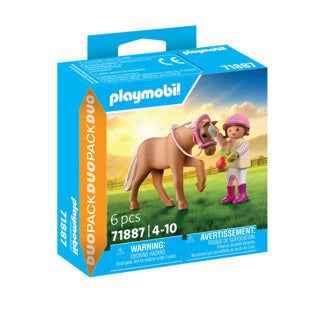 Playmobil 71887 dziewczynka z kucykiem