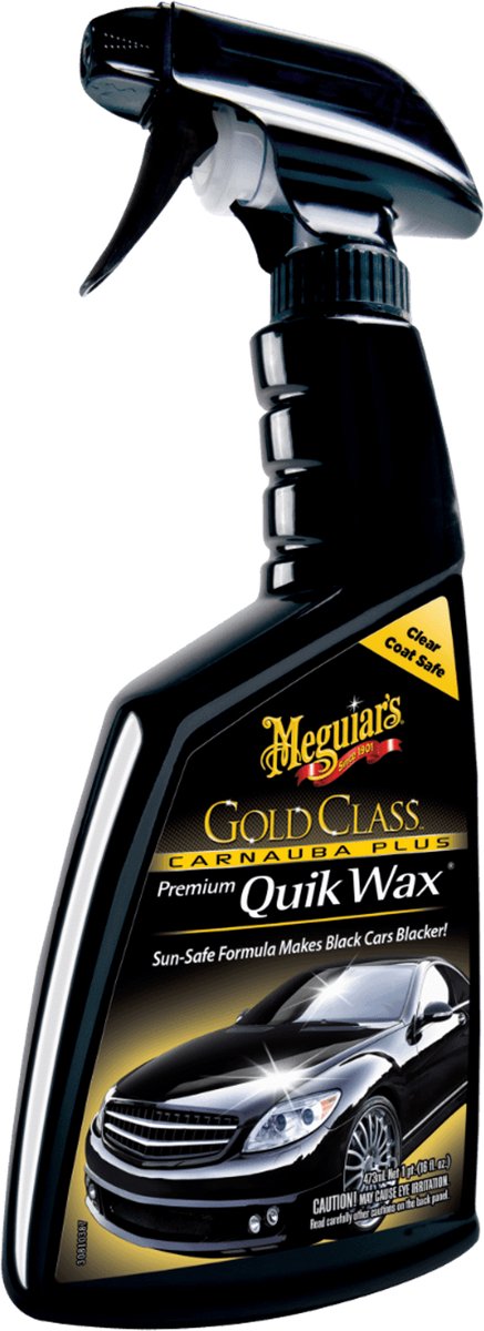 Wosk samochodowy klasy złotej Meguiar's - wosk w sprayu - wosk carnauba quik - wosk carnauba - 473ml