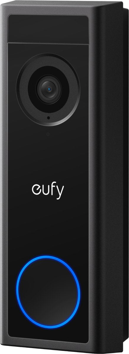 Eufy c30 2k draadloze wideo deurbel - 2k fhd - akumulator - czarny - na baterii - 16:9 uitgebreid beeld - eenvoudige installatie - live videogesprek - mens- en bewegingsdetectie - kompatybilność z homebase s380 - geen abonnementskosten