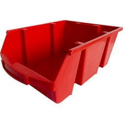 Kosz do przechowywania viso spacy5r 28l 30 x 45,5 x 17,5 cm czerwony