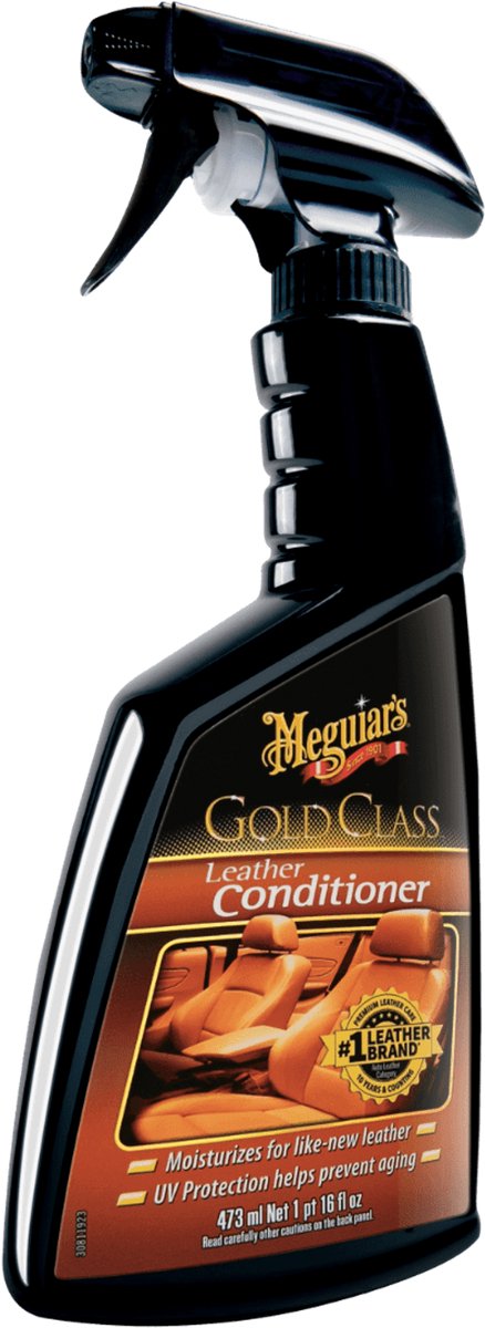 Meguiar's meguiar's Gold odżywka do czyszczenia skóry bogata w klasę 400ml - pielęgnacja skóry samochodowej - czyści, odżywia chroni - do skóry skóra perforowana
