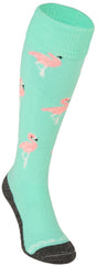 Brabo bc8460c socks flamingo mint unisex sportsokken - mint 28-30