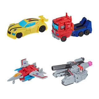 Opakowanie zbiorcze transformatorów Evergreen Warrior firmy Hasbro