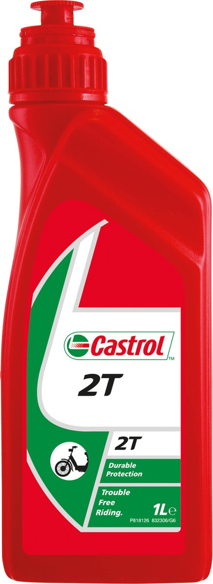 Olej Castrol 2t czerwony olej silnikowy - 1l