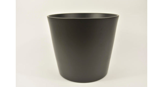 Konische pot antraciet mat 26 cm serie 440