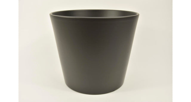 Konische pot antraciet mat 28 cm serie 440