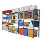 Podstawowy element arno space epsivol 180x60x250cm niebieski jasnoszary